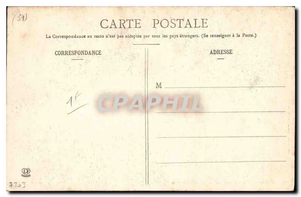 Os Pirineus - Conjunto da Vale do Lys - Luchon - Editor Luchon, n°8 - Verso