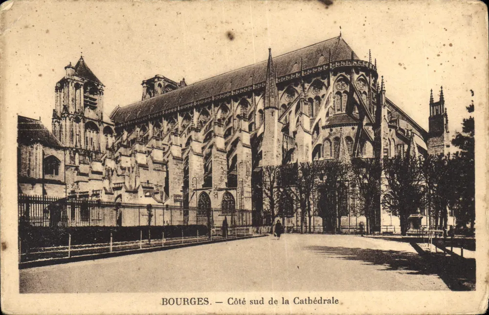 Bourges — Lado sul da Catedral - Frente