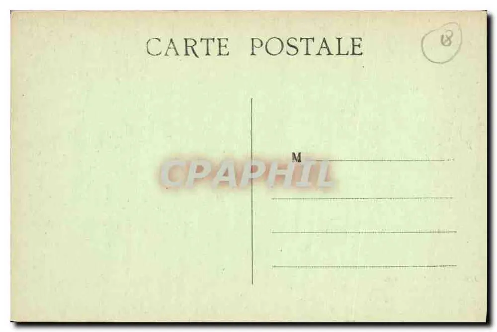 Casa de Jacques-Cœur — O Claustro — A. Auxenfans, editora Bourges - Verso