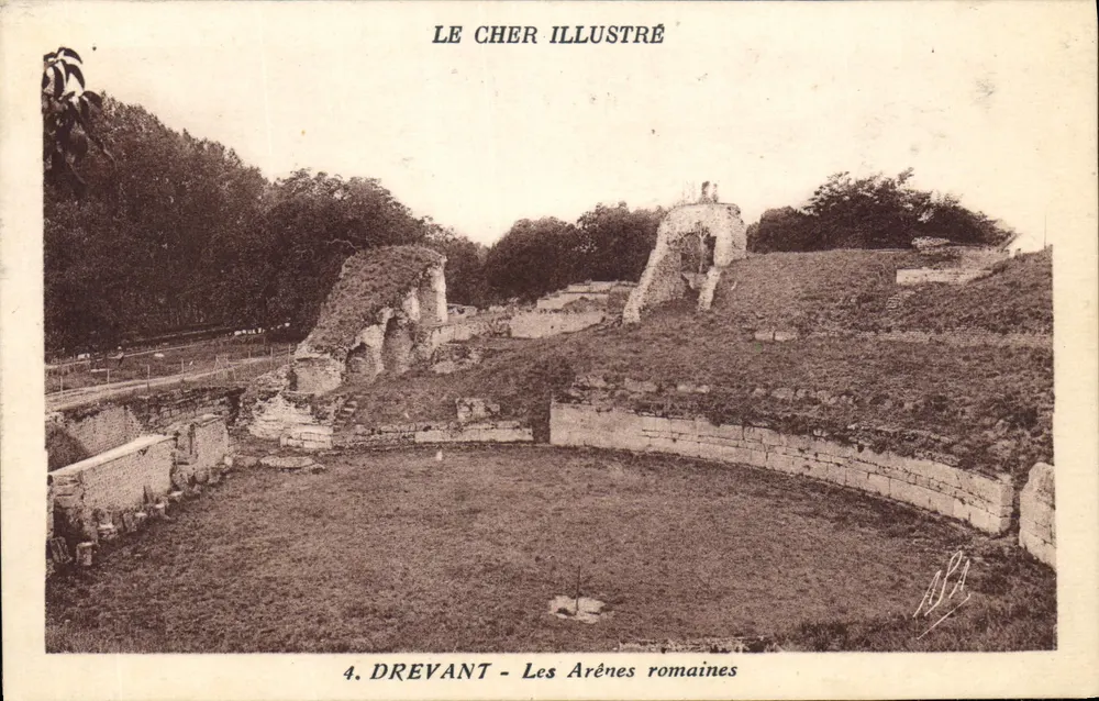 Drevant - As Arenas Romanas — série 4, editor Le Cher Illustré - Frente