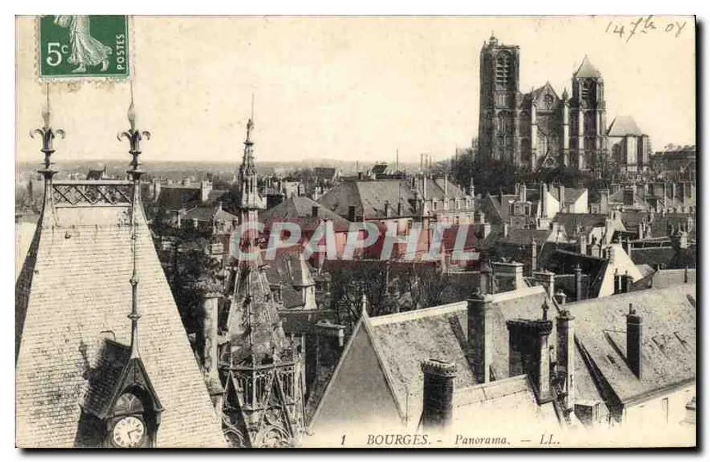 Bourges - Panorama — L.L. — editor L.L. - Frente