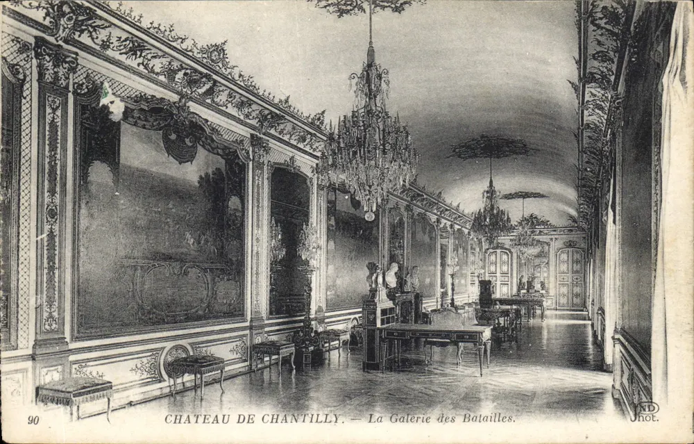 Schloss Chantilly — Die Galerie der Schlachten — ND Phot. - Vorderseite