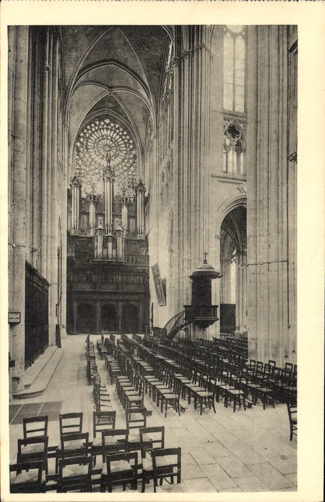 Tours — Catedral — Braço Sul do Transepto — Edição dos Monumentos Históricos - Frente