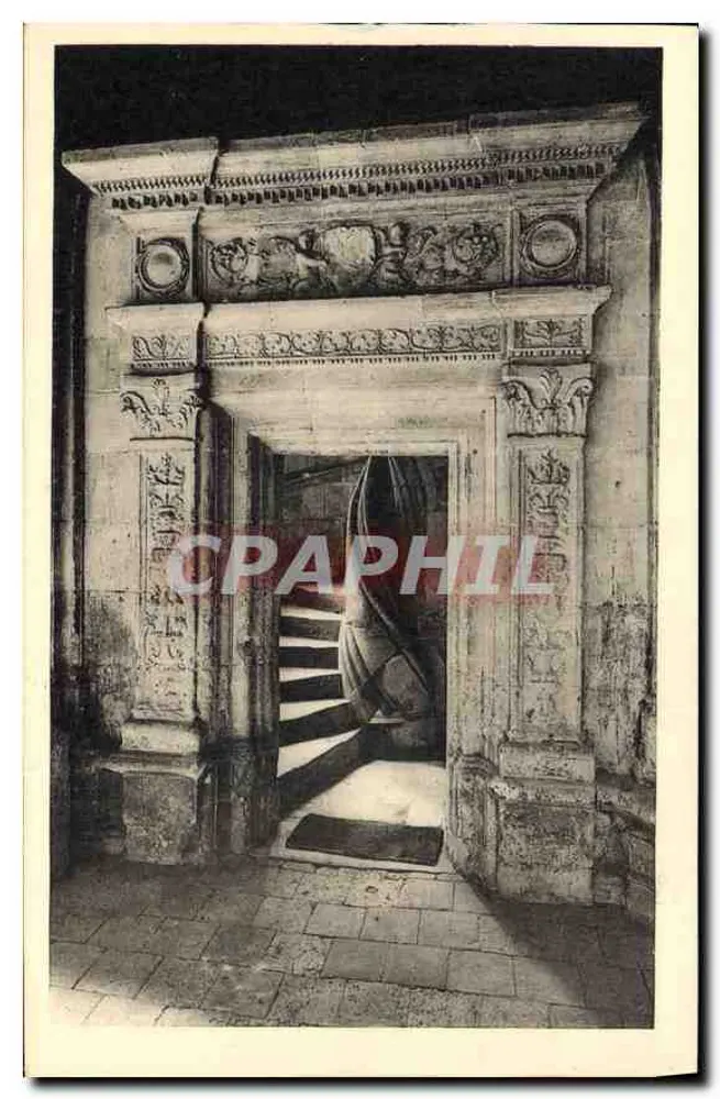 Tours — Cloître da Catedral — Porta do Escalier (século XVI) - Frente