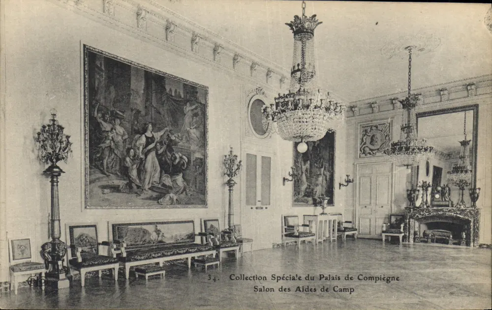 Zimmer der Aides de Camp — Spezialkollektion des Schlosses von Compiègne — n°34 - Vorderseite