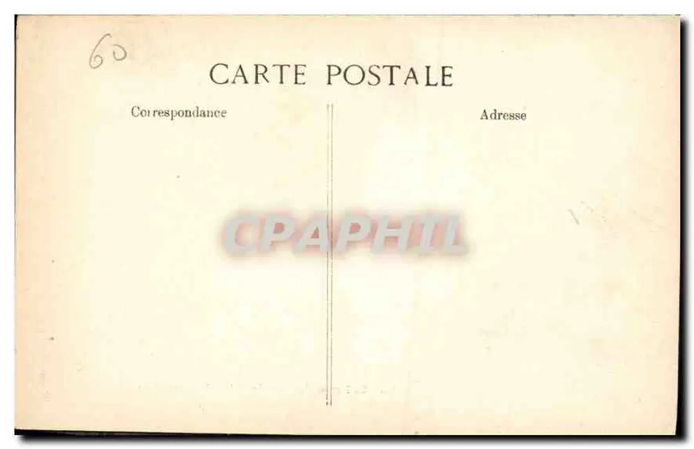 Zimmer der Aides de Camp — Spezialkollektion des Schlosses von Compiègne — n°34 - Rückseite