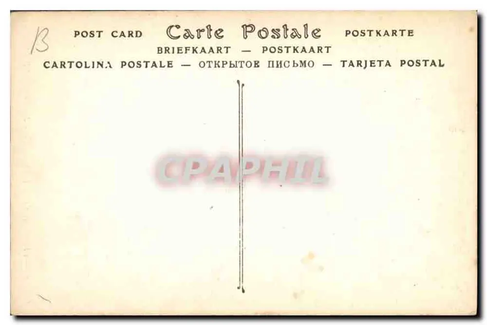 Castelo de Chantilly — Vaso Japonês — ND Fot. - Verso
