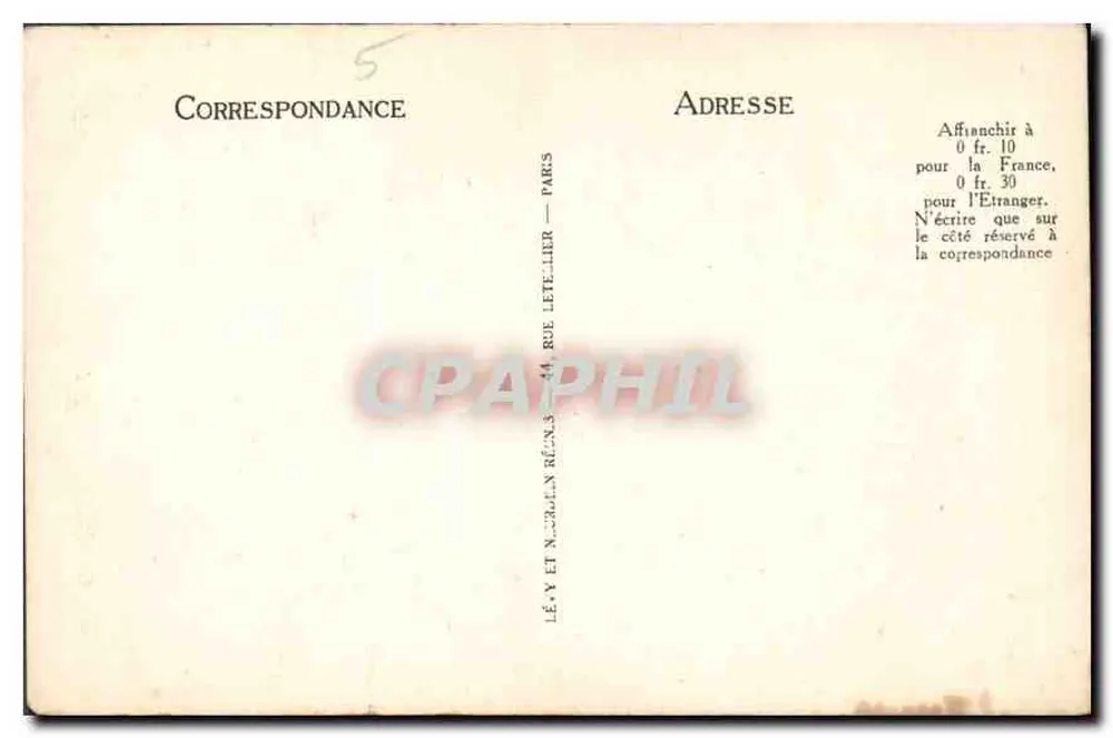 Catedral de Noyon — A Fachada — ND - Verso