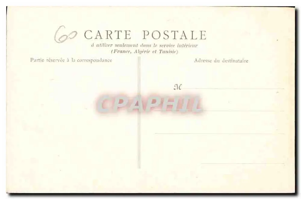 Zamek Chantilly — La Tribune — B.F. Paris - Rewers