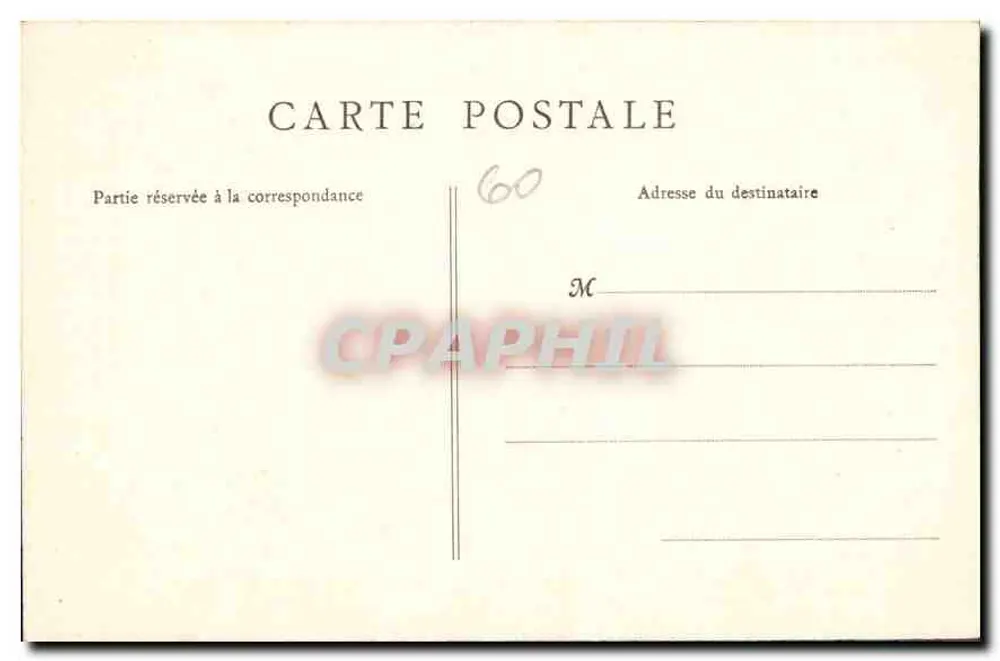 Castello di Chantilly — Sala Théophile — B. F. Paris - Verso