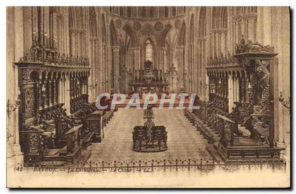 Bayeux — A Catedral — O Coro — LL - Frente