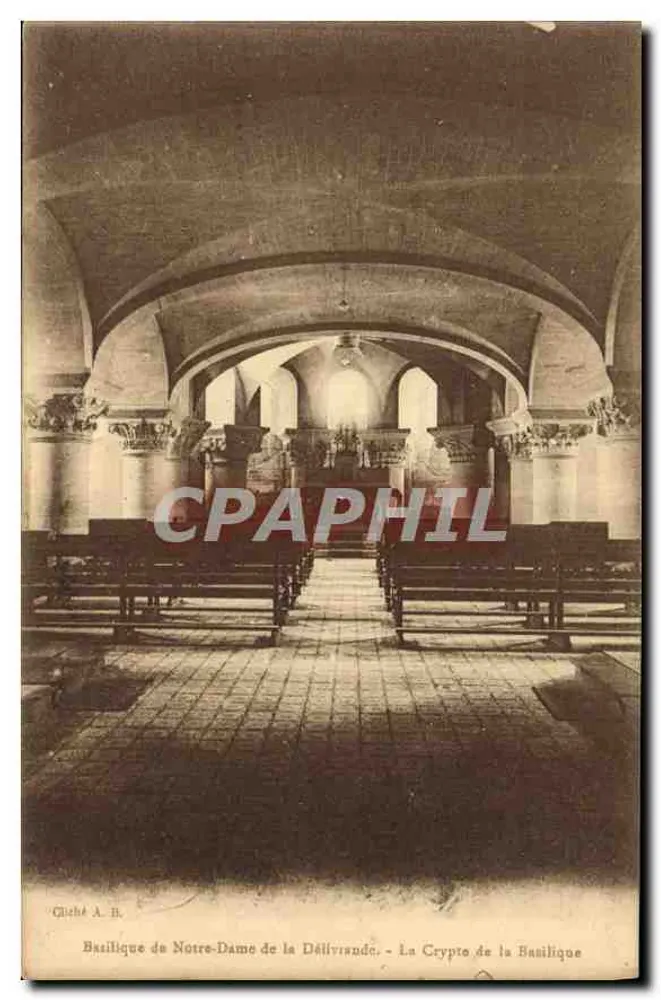 Basilika Notre-Dame de la Délivrande — Die Krypta der Basilika — Gliché A. B. - Vorderseite