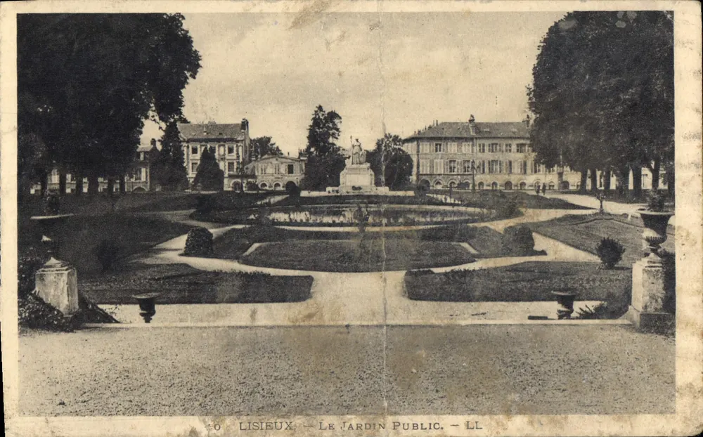 Lisieux — O Jardim Público — LL - Frente
