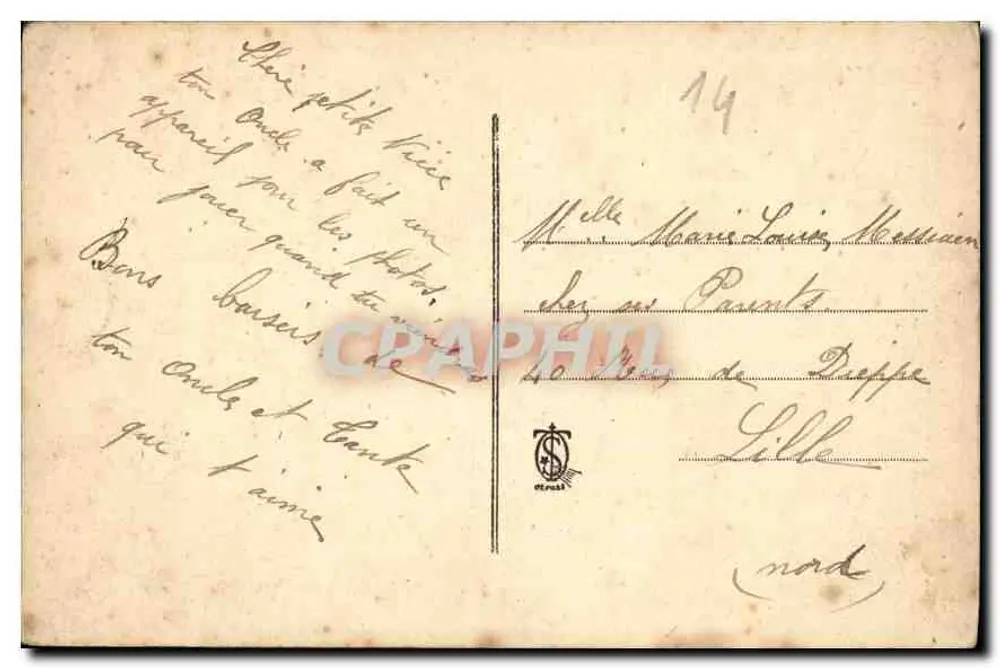 Santa Térèsa da Criança Jesus — retrato religioso — editor H. Esire, n°6 - Verso