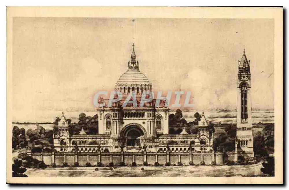 A Basílica de Lisieux — Vista geral do projeto — Edição C.B. S. - Frente
