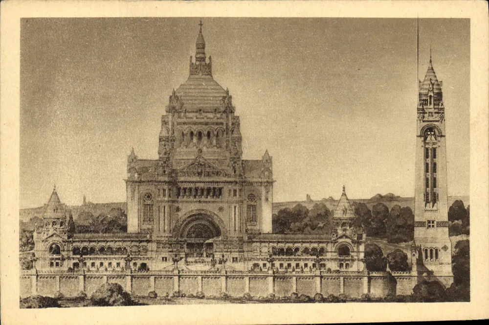 Basílica de Lisieux — Vista Geral do Projeto — Edições C.B.S.T. - Lisieux - Frente