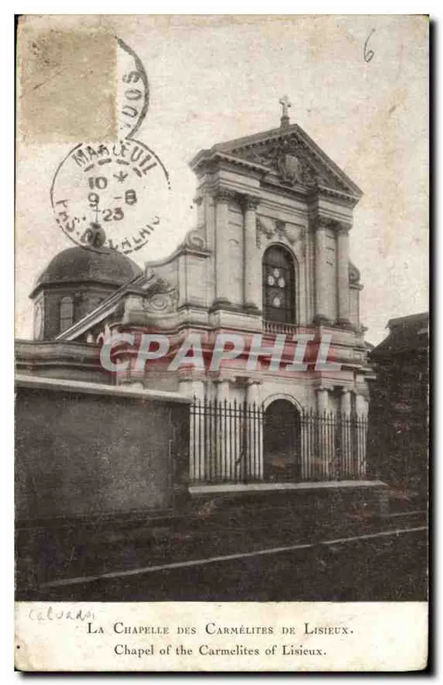Die Carmeliterkirche von Lisieux — Marcelle — n°6 - Vorderseite