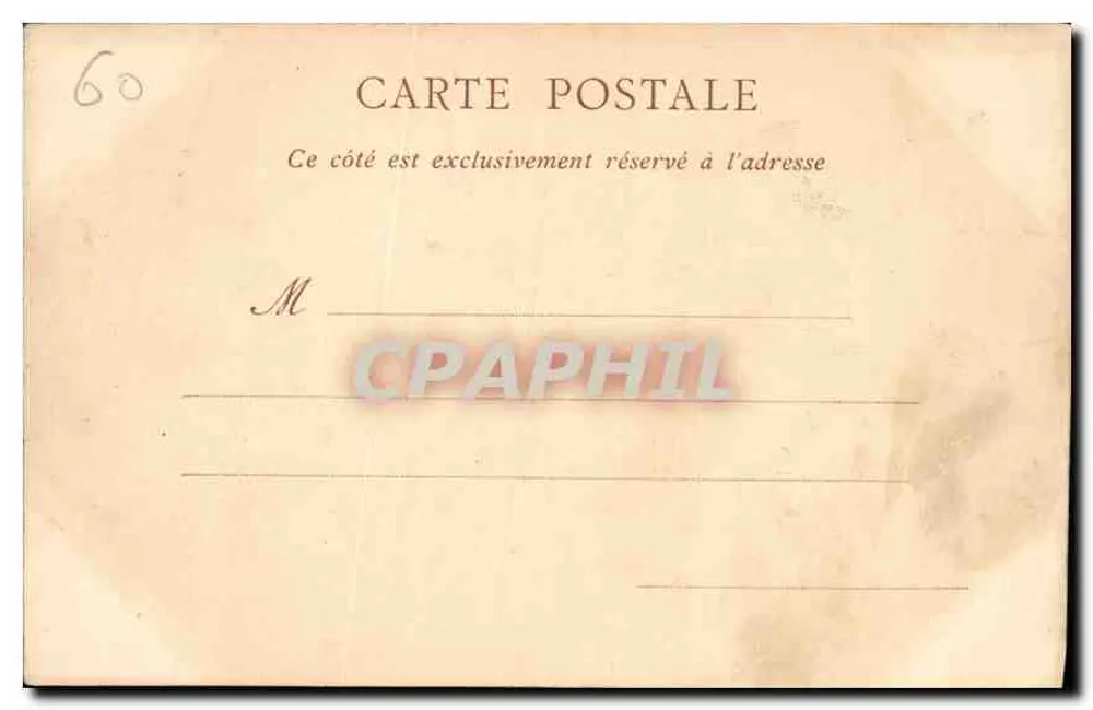 Castelo de Chantilly — Lado Norte — ND Phot - Verso