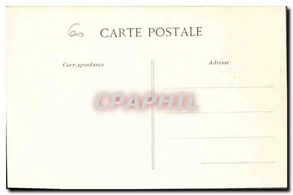 Castelo de CHANTILLY — O Ponte Michel-Ange — C.L.C. - Verso