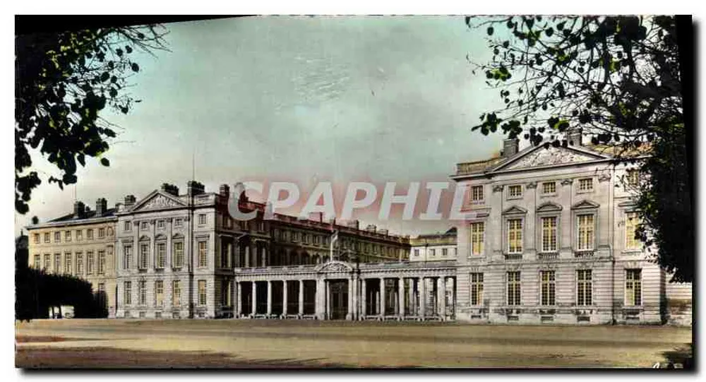 Castelo de Compiègne — Fachada na Place du Palais — Éditions de Luxe & Lavelle, Paris - Frente