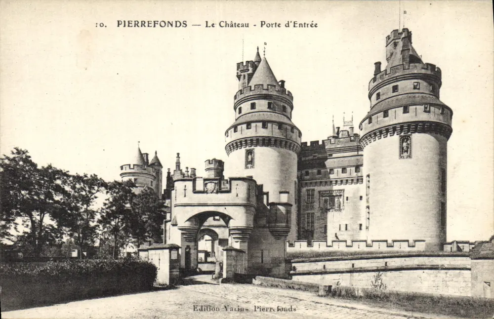 PierreFonds — O Castelo — Porta de Entrada — Edição Varia, PierreFonds - Frente