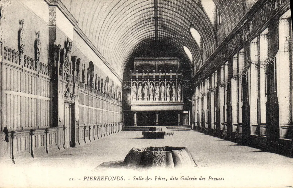 PierreFonds — Saal der Feierlichkeiten, genannt Galerie der Preuses — unbekannter Verleger, Seriennummer 11 - Vorderseite