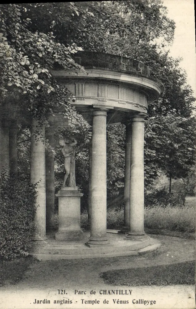 Tempel der Venus Callipyge — Park von Chantilly — Édia Paris-Versailles - Vorderseite