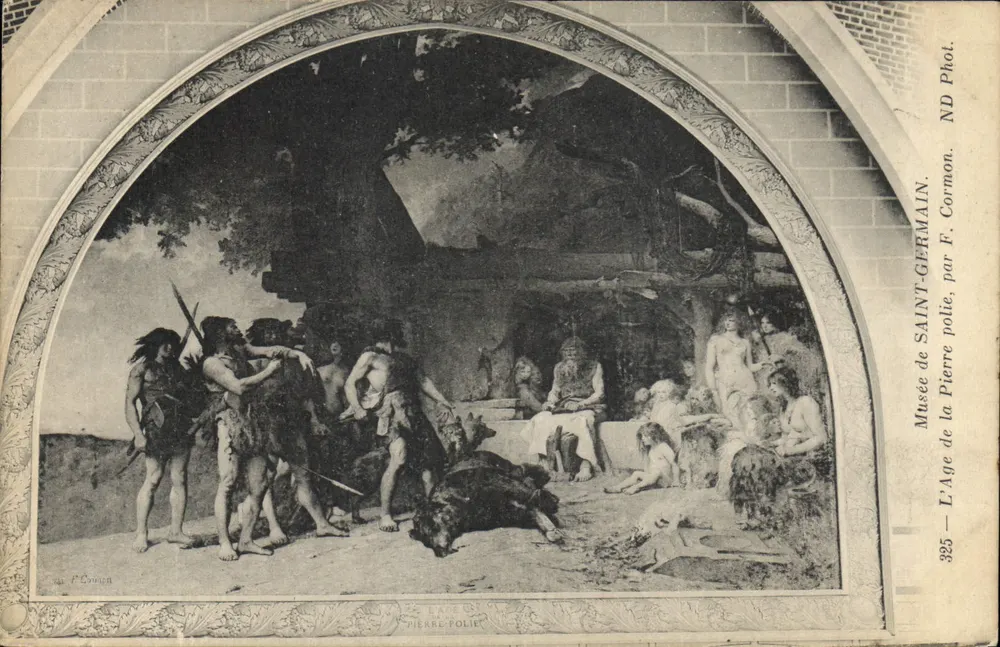 Museum Saint-Germain — Das Zeitalter des Steins, von F. Cormon — Nr. 325 - Vorderseite