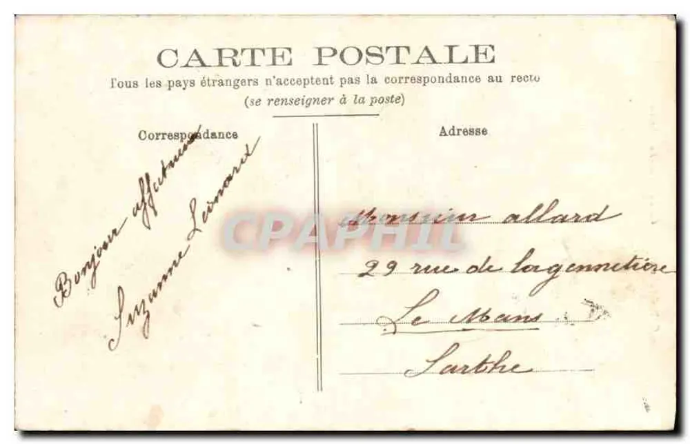 Tours — Catedral. O Coro — B. 55 - Verso