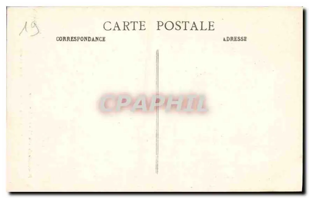 Gimel - As Cataratas — Corrèze — Fototipia Guionie Pere et Fils - Brive - Verso