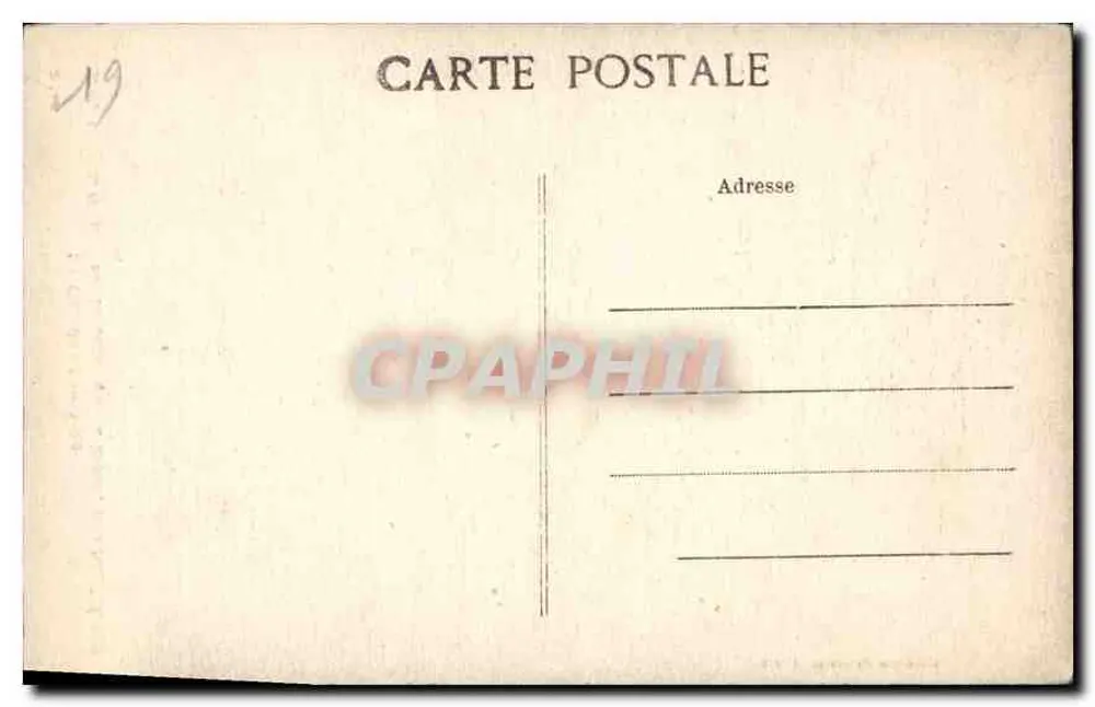 Ravin da Glane — Falésia granítica do Breuill, perto de SERVIÈRES — La Corrèze Illustrée, n°122 - Verso
