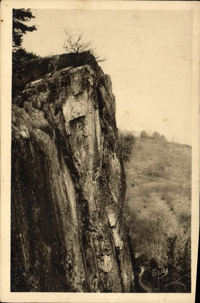 Der Saut de la Bergère — Aubazine (Corrèze) — Kunstausgabe Guillaume - Brive - Vorderseite