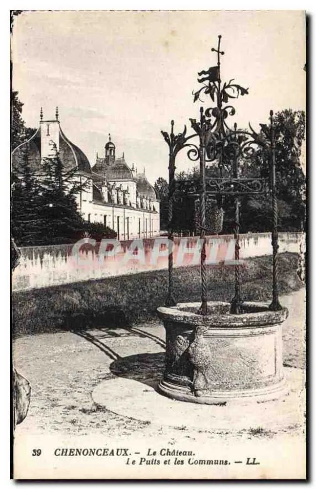 Chenonceaux — O Castelo, O Poço e os Comuns — LL - Frente