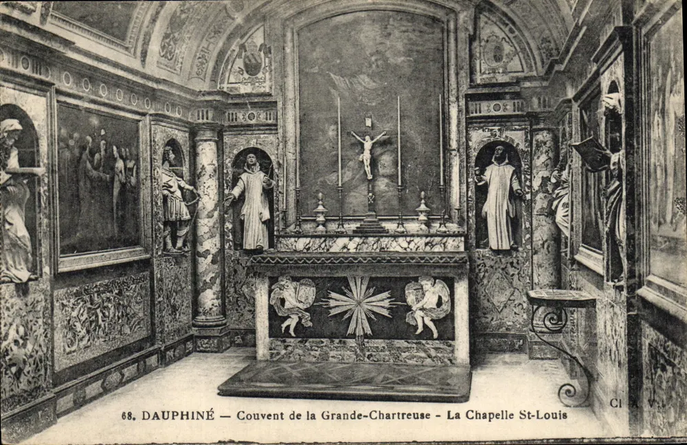 Dauphiné — Kloster der Grande-Chartreuse — Die Kapelle St-Louis — Clia V - Vorderseite
