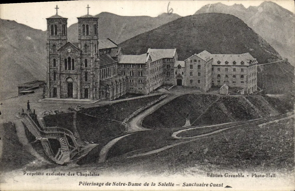 Pilgerung Notre-Dame de la Salette — Westliches Heiligtum — Edition Grenoble - Photo-Hall - Vorderseite