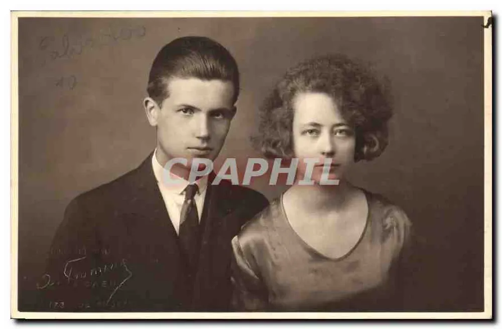 Retrato de um casal — estúdio do Dr. Trampeu, Koenig — n° 173 - Frente