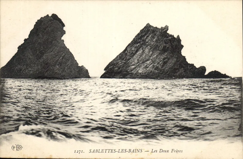 Sablettes-les-Bains — Os Dois Irmãos — FLD n°1271 - Frente