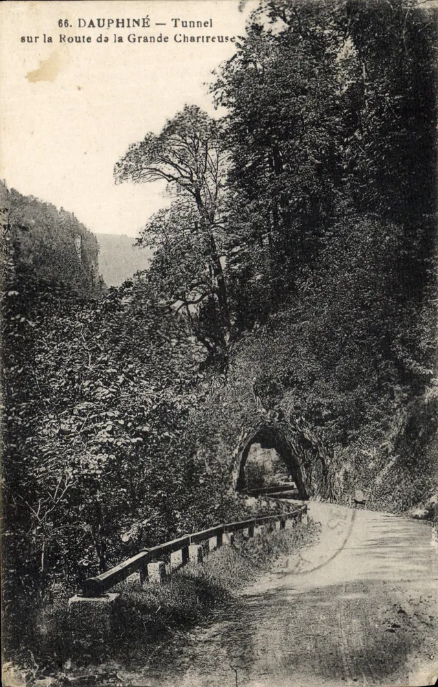 Dauphiné — Tunnel auf der Route der Grande Chartreuse — n°66 - Vorderseite