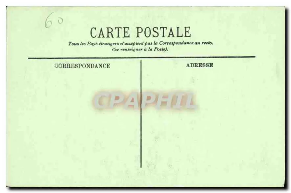Castelo de Chantilly — A Entrada — LL - Verso