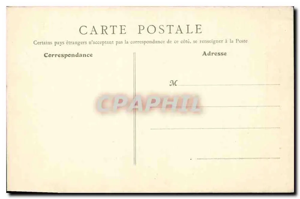 Senlis (Oise) - Nordportal der Kathedrale — B.F., Paris, Nr. 56 - Rückseite