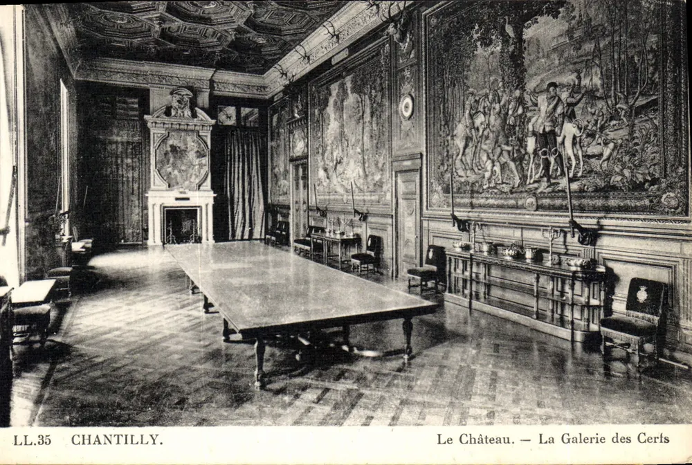 Chantilly — Das Schloss — Die Galerie der Rehe - Vorderseite