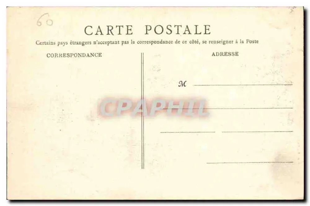 Castelo de Chantilly — A Ilha do Amor — B.F. Paris - Verso