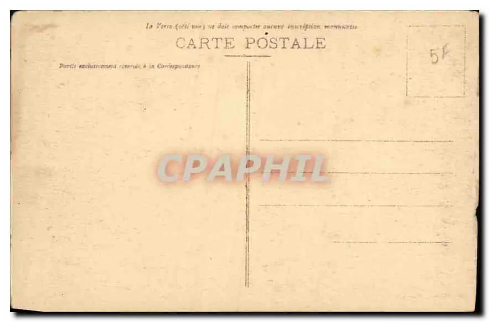 Compiègne - Avenida dos Montes Bonitos — Éd. Boursaon, Compiègne - Verso