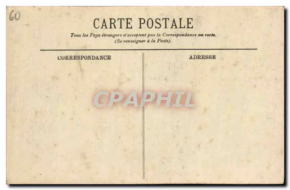 Compiègne — O Castelo — Sala das Festas — LL. - Verso