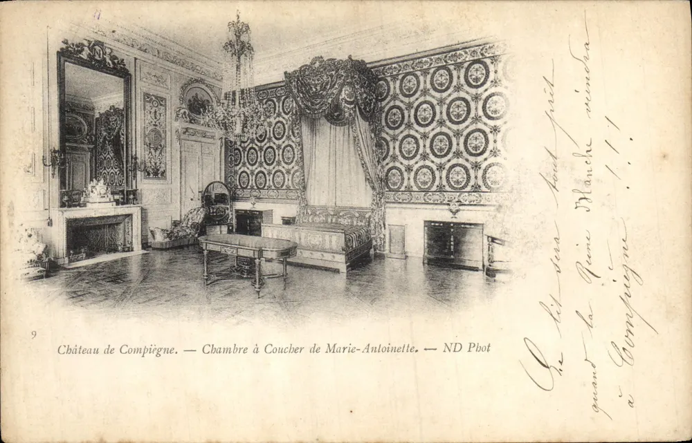 Château de Compiègne — Zimmer von Marie-Antoinette — ND Phot - Vorderseite
