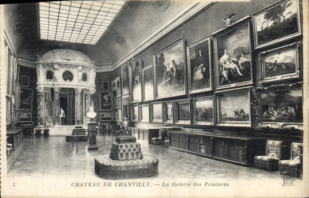 Schloss Chantilly — Galerie der Gemälde — JND Phot. - Vorderseite