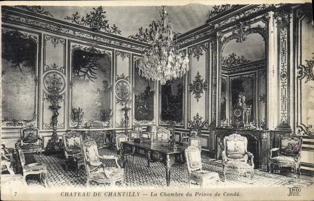 Schloss Chantilly — Zimmer des Prinzen von Condé — ND Fotografie - Vorderseite