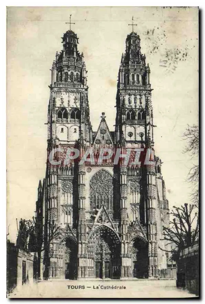 Tours — A Catedral — C.P.A.P.H.I.L. - Frente