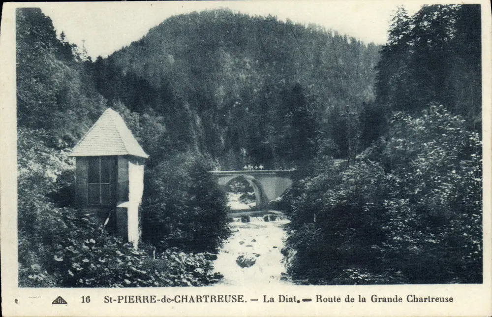 St-Pierre-de-Chartreuse — La Diat — Route de la Grande Chartreuse — n°16 - Vorderseite