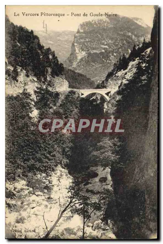 Pittoreskes Vercors – Brücke der Schwarzen Schlucht – Chibing Aldéard - Vorderseite